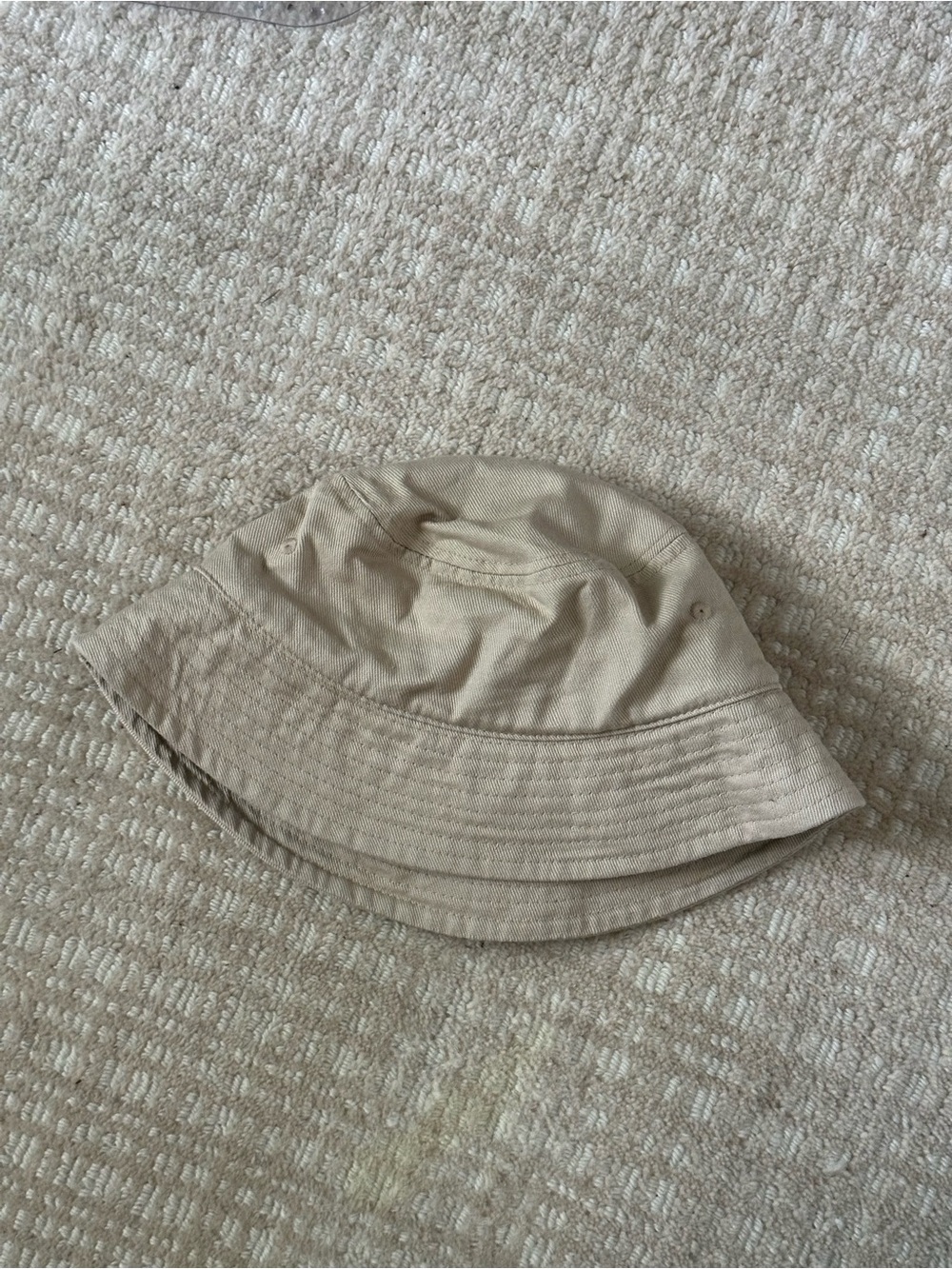 Beige Bucket Hat